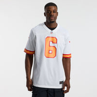 '76 Tampa Bay Buccaneers Baker Mayfield Nike White Player Game Jersey