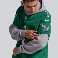 Philadelphia Eagles Jalen Hurts Nike Kelly Green Alternate Vapor F.U.S.E. Elite Jersey