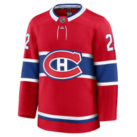 Montreal Canadiens Cole Caufield Fanatics Red Home Premium Jersey