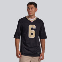 New Orleans Saints Tyler Shough Nike Black Game Jersey