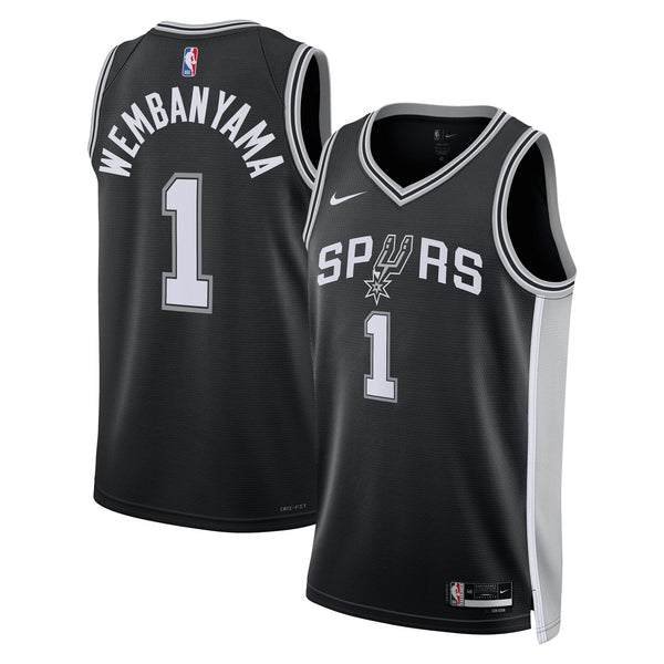 San Antonio Spurs Nike Icon Swingman Jersey - Victor Wembanyama -
