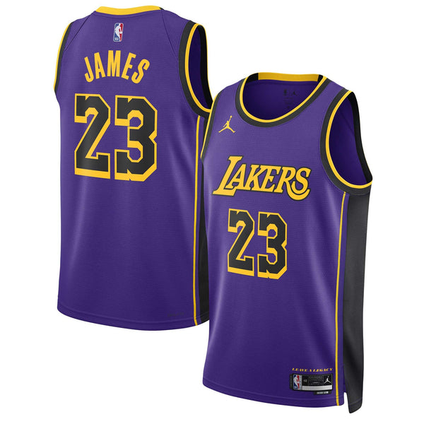 Los Angeles Lakers Jordan Brand Statement Edition Swingman Jersey - Lebron James