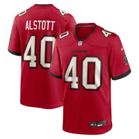 Tampa Bay Buccaneers Mike Alstott Nike Red Retired Player Game Jersey