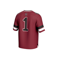 GameDay Greats #1 Garnet South Carolina Gamecocks Lightweight Collegiate Football Fashion Jersey
