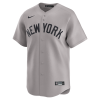 New York Yankees Aaron Judge Nike Gray Road Limited Player Jersey