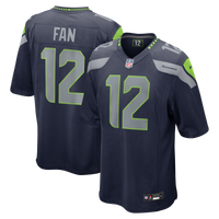 Seattle Seahawks 12s Nike College Navy Team Game Jersey
