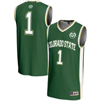 GameDay Greats #1 Green Colorado State Rams Lightweight Basketball Jersey