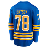 Buffalo Sabres Jacob Bryson Fanatics Royal Home Breakaway Player Jersey