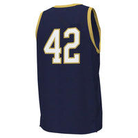 Under Armour #42 Navy Notre Dame Fighting Irish Replica Basketball Jersey