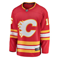 Calgary Flames Morgan Frost Fanatics Red Home Breakaway Jersey