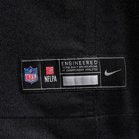 Pittsburgh Steelers Derrick Harmon Nike Black Game Player Jersey