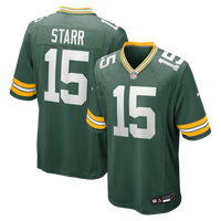 Green Bay Packers Bart Starr Nike Green Game Retired Player Jersey