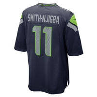 Seattle Seahawks Jaxon Smith-Njigba Nike College Navy Game Jersey