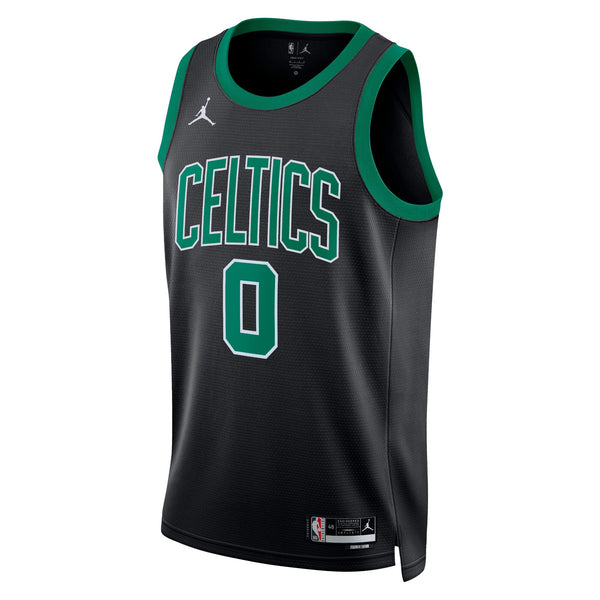 Boston Celtics Jordan Brand Statement Edition Swingman Jersey - Black - Jayson Tatum