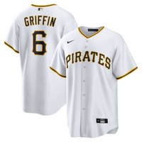 Pittsburgh Pirates Konnor Griffin Nike White Home Replica Jersey