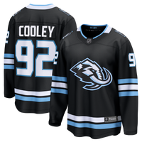 Utah Mammoth Logan Cooley Fanatics Black Home Breakaway Jersey
