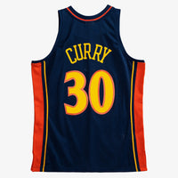Golden State Warriors Mitchell & Ness Swingman Jersey Road Steph Curry 2009-10