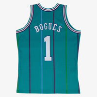 Charlotte Hornets Mitchell & Ness Swingman Road Jersey Muggsy Bogues 1992
