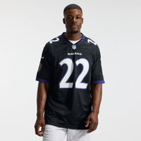 Baltimore Ravens Derrick Henry Nike Black Alternate Game Jersey