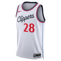 Los Angeles Clippers Nike Replica Association Edition Swingman Jersey - White - Rui Hachimura