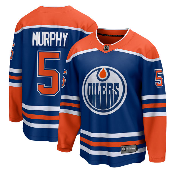 Edmonton Oilers Connor Murphy Fanatics Royal Home Breakaway Jersey