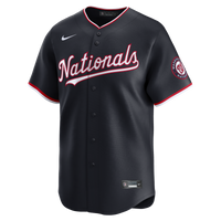 Washington Nationals James Wood Nike Navy Alternate Limited Player Jersey