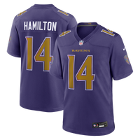 Baltimore Ravens Kyle Hamilton Nike Purple Alternate Game Jersey