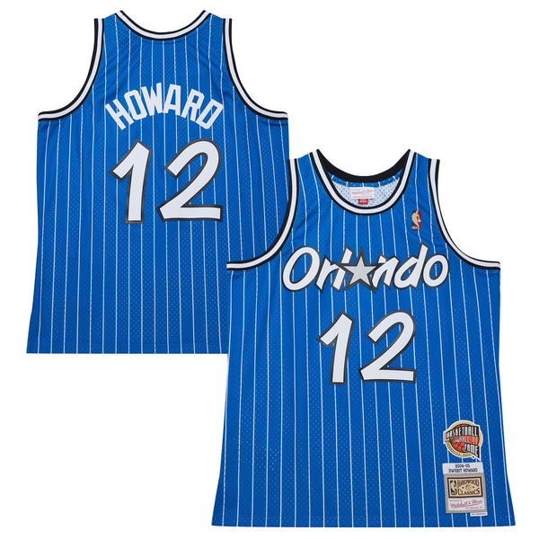 Dwight Howard Blue Orlando Magic 2004/05 Hardwood Classics Hall of Fame Swingman Jersey