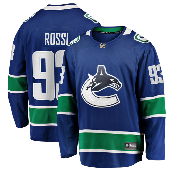 Vancouver Canucks Marco Rossi Fanatics Blue Home Premier Breakaway Player Jersey