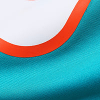 Miami Dolphins Nike Aqua Custom Game Jersey