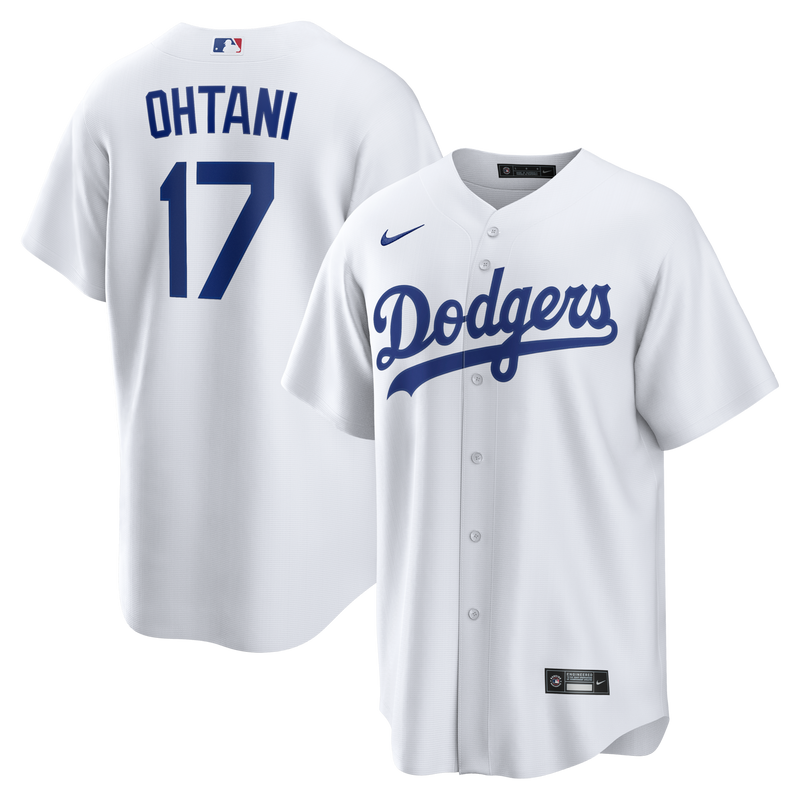 Los Angeles Dodgers Shohei Ohtani Nike White Home Replica Jersey