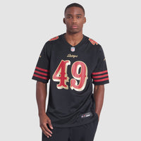 San Francisco 49ers The Faithful Nike Black 2025 Rivalries Collection Game Jersey