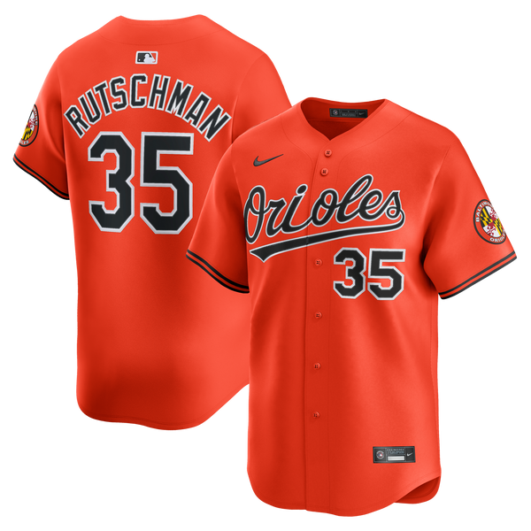 Baltimore Orioles Adley Rutschman Nike Orange 2nd Alternate Limited Player Jersey