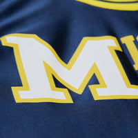 Mitchell & Ness Glen Rice Navy Michigan Wolverines 1988/89 Authentic Jersey
