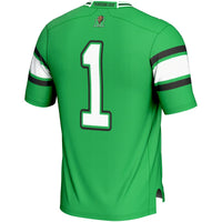 GameDay Greats #1 Kelly Green Marshall Thundering Herd Endzone Football Jersey