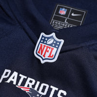 New England Patriots Kayshon Boutte Nike Navy Game Jersey