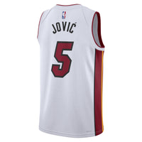 Miami Heat Nike Association Edition Swingman Jersey - White - Nikola Jovi?