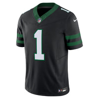 New York Jets Ahmad Sauce Gardner Nike Legacy Black Alternate Vapor F.U.S.E. Limited Jersey
