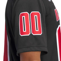 adidas #00 Black NC State Wolfpack Premier Strategy Jersey