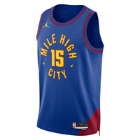Denver Nuggets Jordan Statement Edition Swingman Jersey - Blue - Nikola Jokic