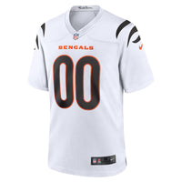 Cincinnati Bengals Nike White Game Custom Jersey