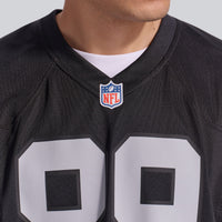 Las Vegas Raiders Brock Bowers Nike Black Player Game Jersey