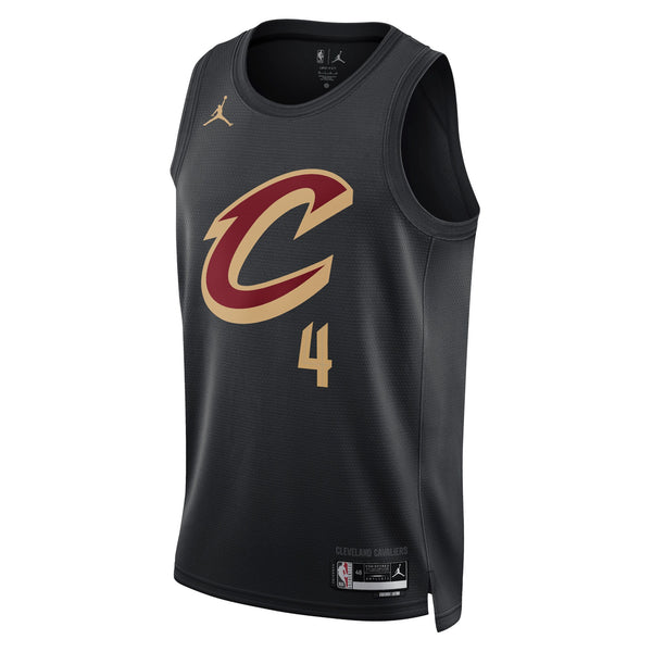 Cleveland Cavaliers Jordan Statement Edition Swingman Jersey - Black - Evan Mobley