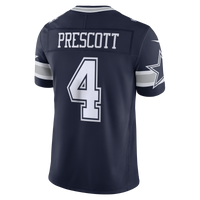 Dallas Cowboys Dak Prescott Nike Navy Team Vapor F.U.S.E. Stitched Limited Jersey