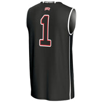 GameDay Greats #1 Black UNLV Rebels Lightweight Basketball Jersey