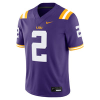 Nike Justin Jefferson Purple LSU Tigers Alumni Game Jersey