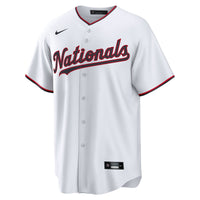 Washington Nationals James Wood Nike White Home Replica Jersey