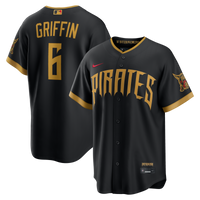 Pittsburgh Pirates Konnor Griffin Nike Black 2026 City Connect Stadium Jersey