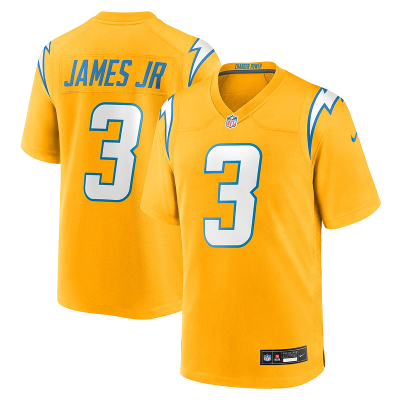 Los Angeles Chargers Derwin James Jr. Nike Gold Alternate Charger Power Game Player Jersey