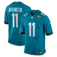 Jacksonville Jaguars Parker Washington Nike Teal Team Game Jersey